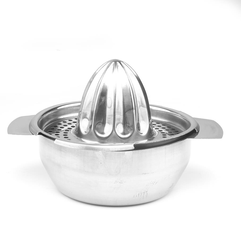 Stainless Steel Manual Juicer Fruit Lemon Squeezer with Bowl Juicer Strainer Good quality!