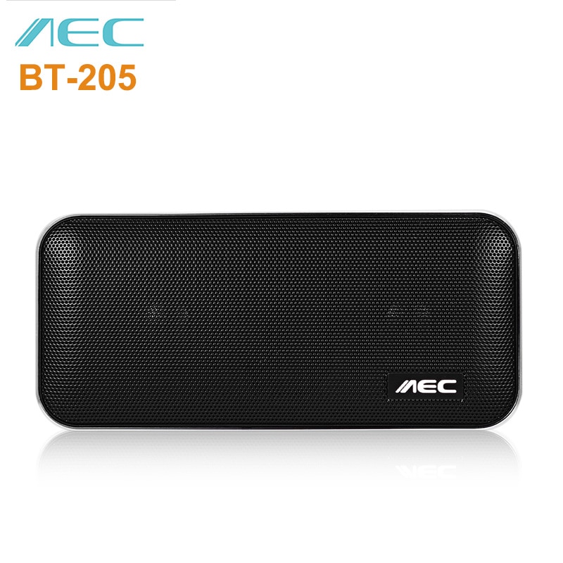 Aec BT-205 Bluetooth Speaker Draagbare Mini Draadloze Stereo Muziekspeler Bluetooth 2.1 + Edr Luidspreker Met Microfoon Ondersteuning Tf-kaart