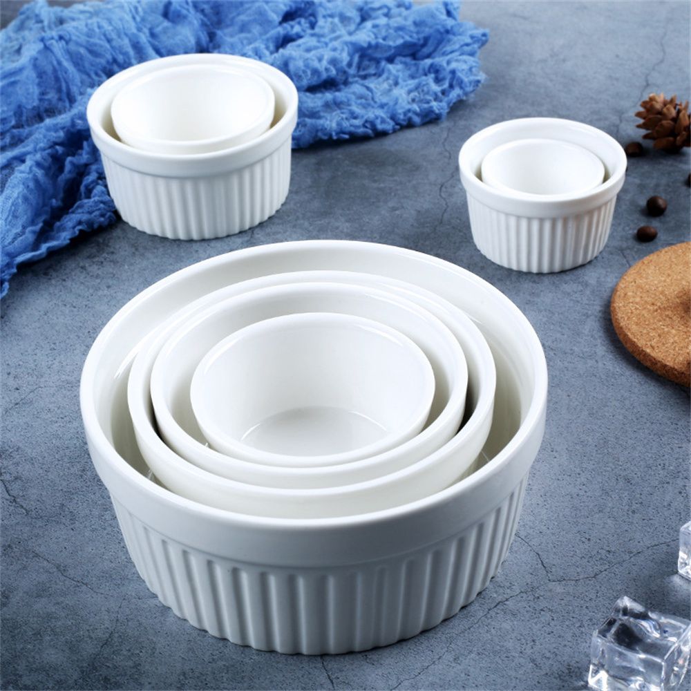 Bowls Cake Bowl Dessert Bowl Baking Cup Baked Pudding Pudding Cup Pudding Contest Ceramics Bowls