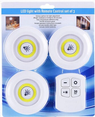 Dimbare Led Verlichting Onder Kast Met Afstandsbediening Bediend Led Kasten Verlichting Voor Garderobe Slaapkamer Badkamer Verlichting: One drag three