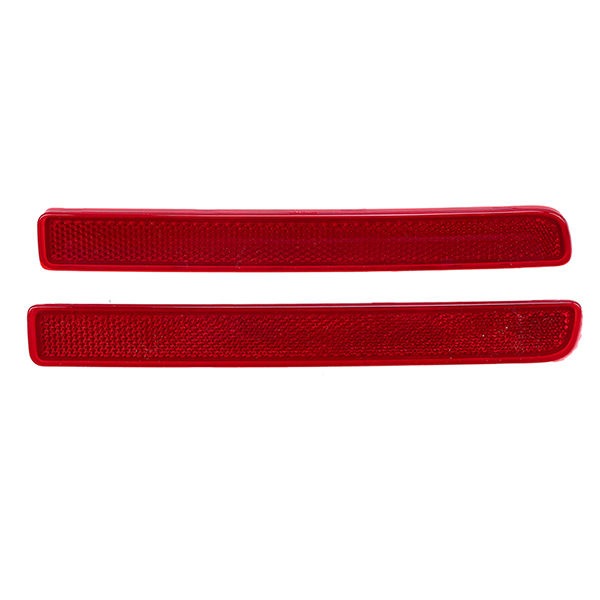 POSSBAY Car Red Lens Reflector Rear Bumper Light L... – Grandado