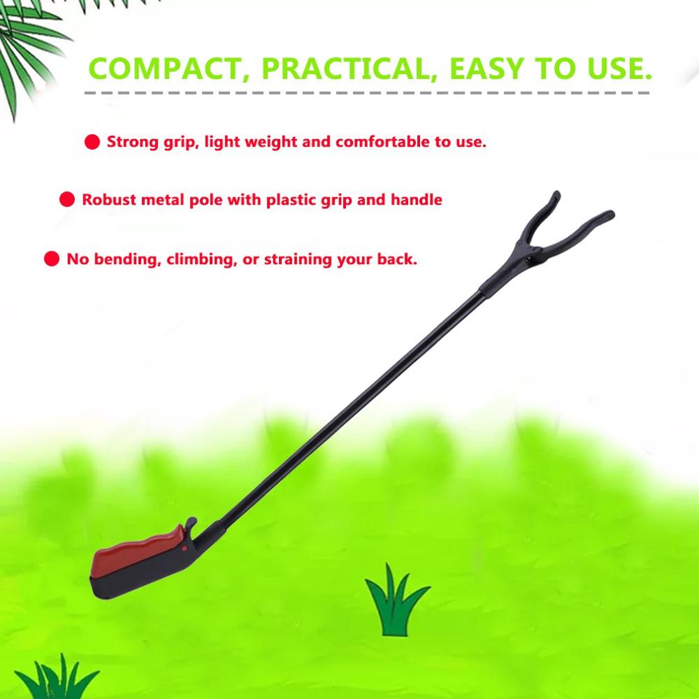 ¡Producto en oferta! Pinzas para recoger herramientas, pinzas de limpieza para saneamiento, pinzas para limpieza de basura, suministros de limpieza antideslizantes, pinzas sanitarias