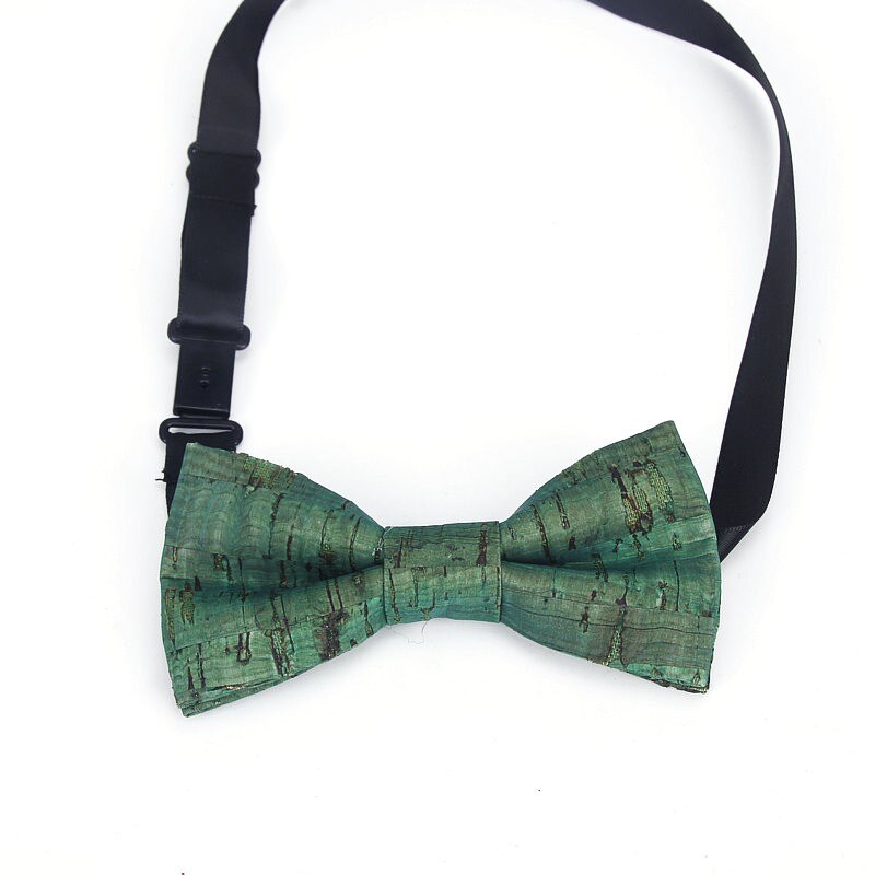 Brnad Neue freundlicher Kork Holz Bogen Krawatten freundlicher Neuheit Handarbeit Solide Krawatte für freundlicher Hochzeit Party verrotten Holz bowtie