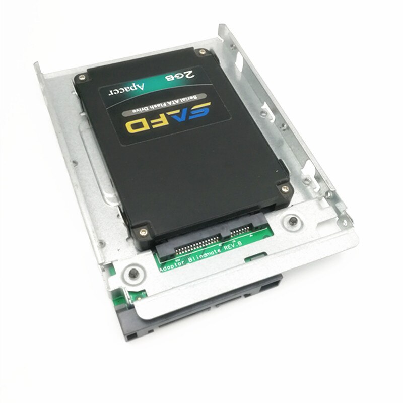 2.5 "ssd  to 3.5 " sata adapter bakke konverter sas hdd beslag caddy 654540-001,