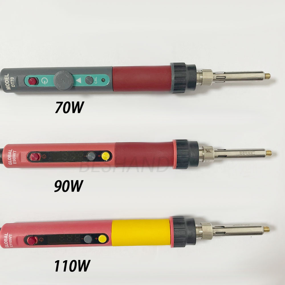 Soldeerbout Kleine Houvast Foliedruk Machine Digitale Display 80-500 Graden Lederen Ambachtelijke Ijzer Voor Embossing Branding