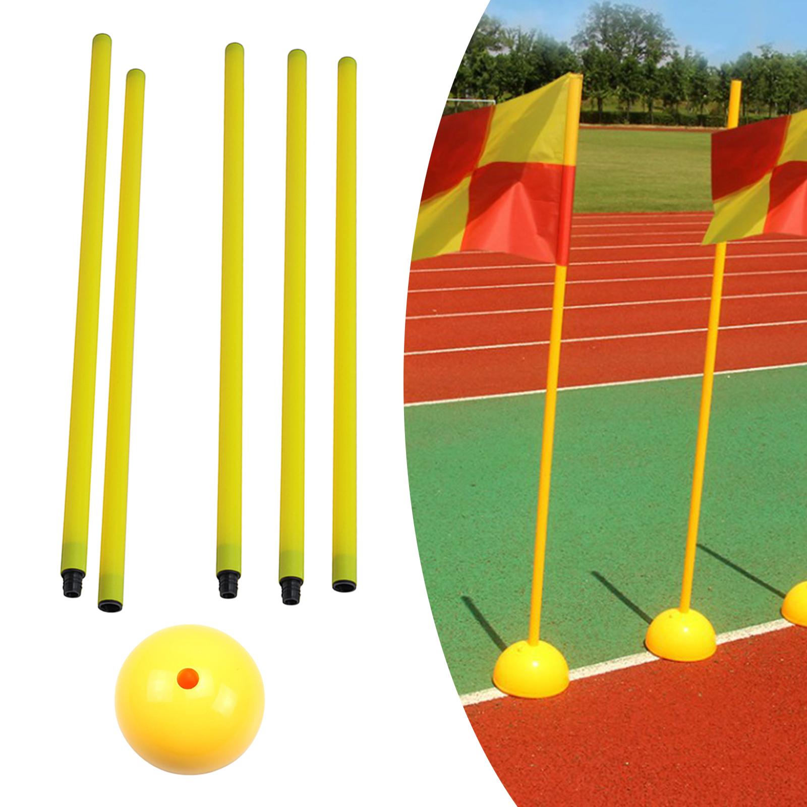 training Tool Soccer Training Markers Multipurpose Obstacle Bar for Football Training Equipment Sign Obstacle Marker Rod