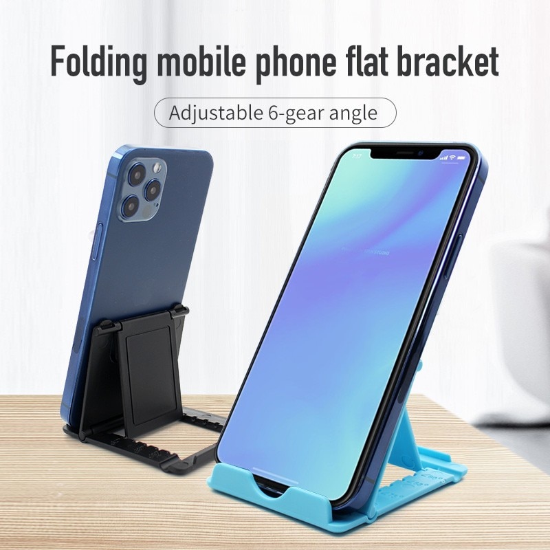 Stojak na telefon stojak na telefon komórkowy statyw na iPhone Xsmax Huawei P30 Xiaomi Mi 9 plastikowy składany stojak na biurko