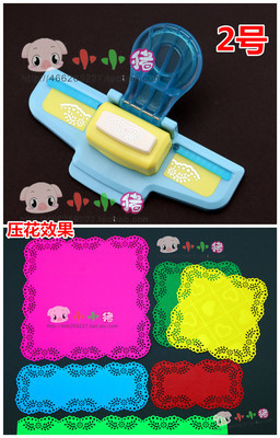 Pappersstansare hantverk kantstämpel (1pc kantstans +1pc kant spetsstans assistent) scrapbooking slag