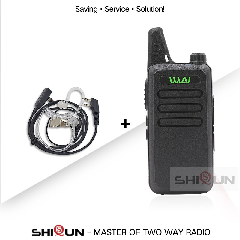 1 Pc Wln KD-C1 Mini Walkie Talkie Uhf Twee Manier Radio RT22 Talki Walki Wln Radio 5W Mini Draagbare 2 Way Radio Uhf 400-470Mh Usb: Add Acoustic HD