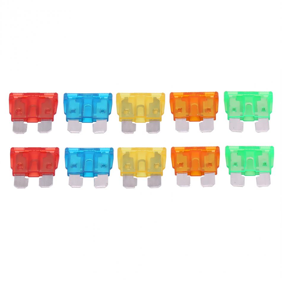 Dc 6-12V Auto Auto Circuit Elektrische Spanning Tester Probe Pen Tool Met 10 Stuks Blade Zekering Auto circuit Probe Tool