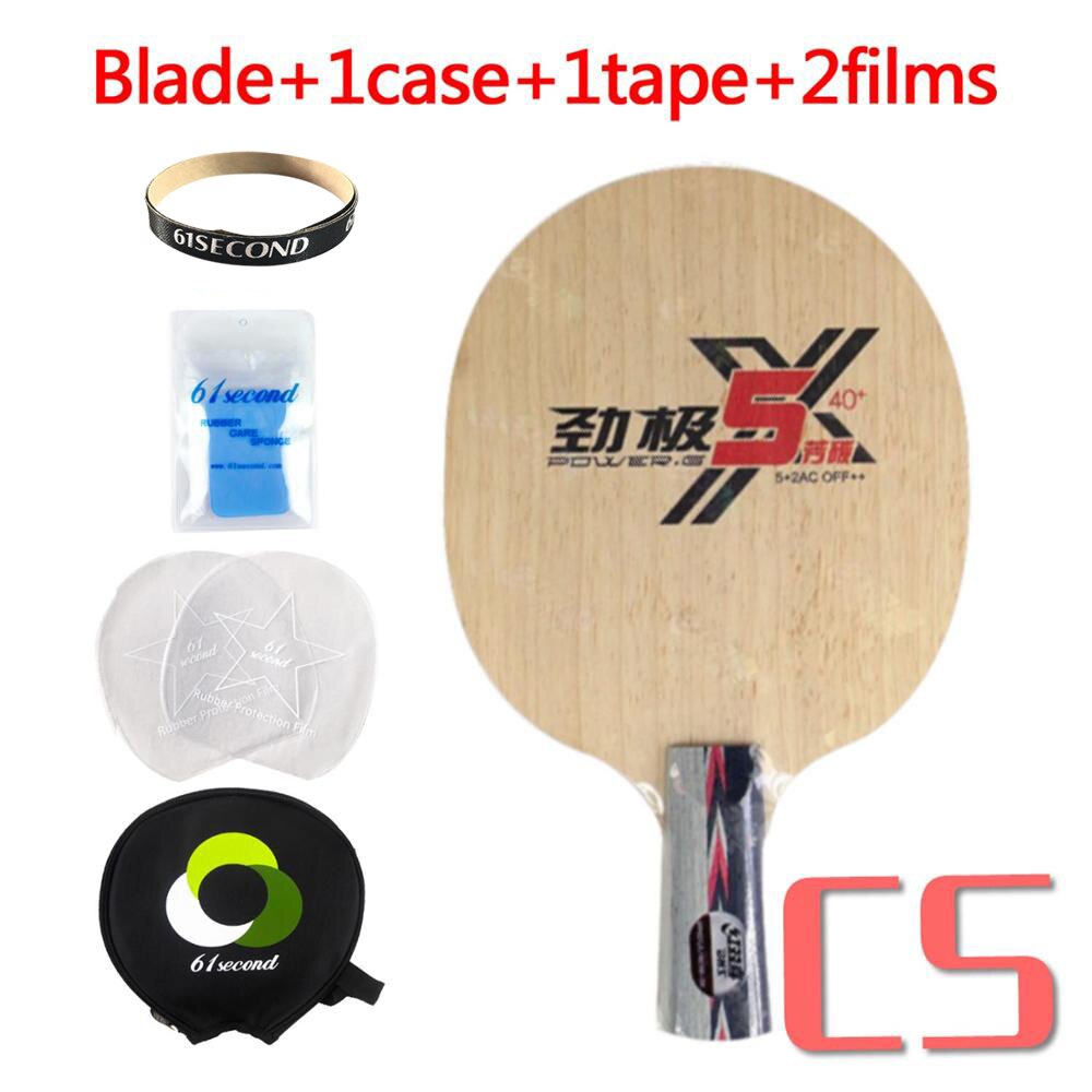 DHS POWER-G 5X PG5-X PG 5 X Table Tennis Blade Arylate Carbon ALC Racket Ping Pong Bat Paddle