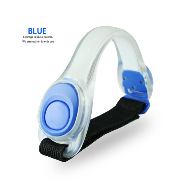 1PC LED Reflective Light Arm Armband Strap Safety Belt For Night Sports Running Cycling Hand Strap Wristband Wrist Bracelets: Red