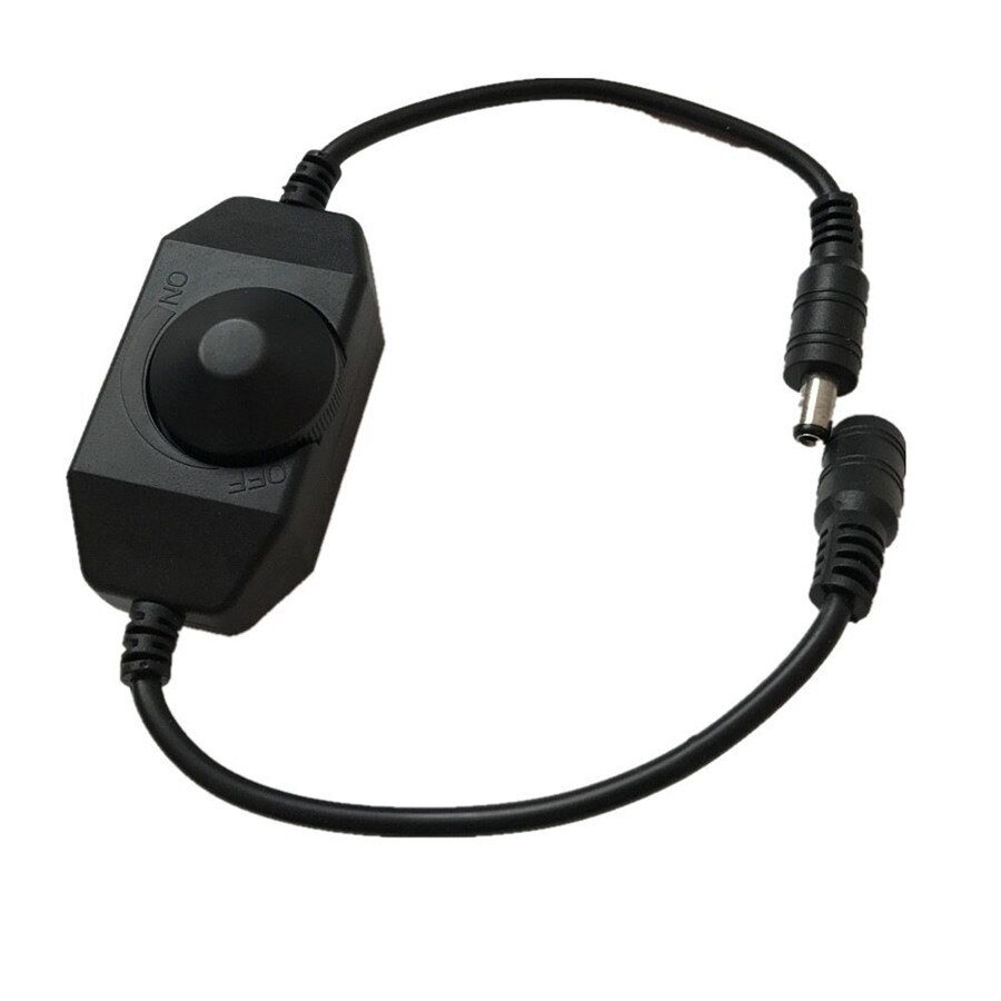 Led Dimmer Controller Schakelaar DC12-24V Helderheid Controller Enkele Kleur Licht Dimmer Led Dimmer Zwart Wit