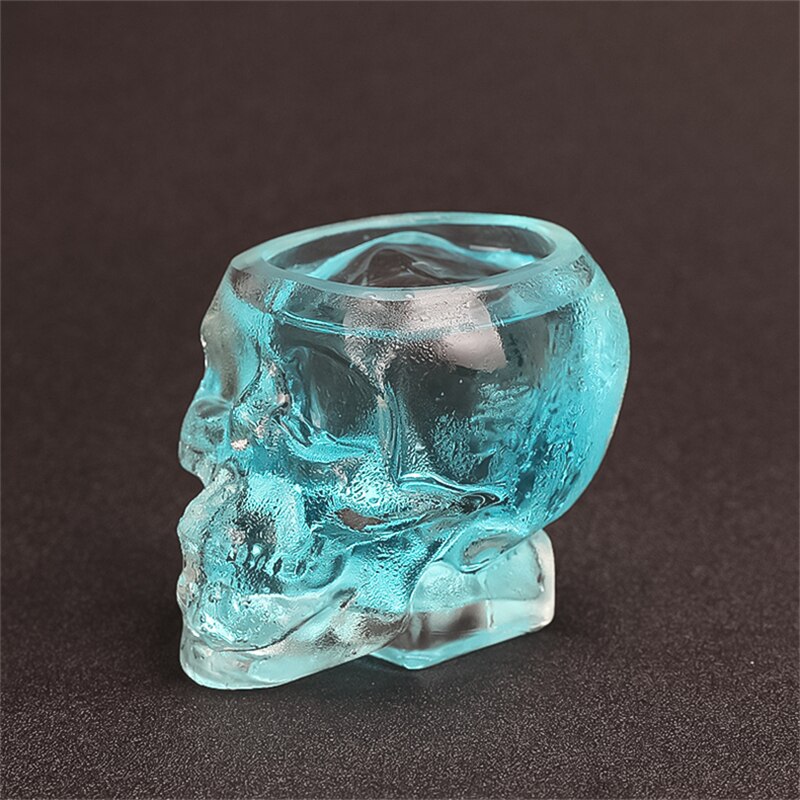 Verre à vin crâne pour cocktail, 300ml, pour fête, spécial Halloween, whisky , vin rouge