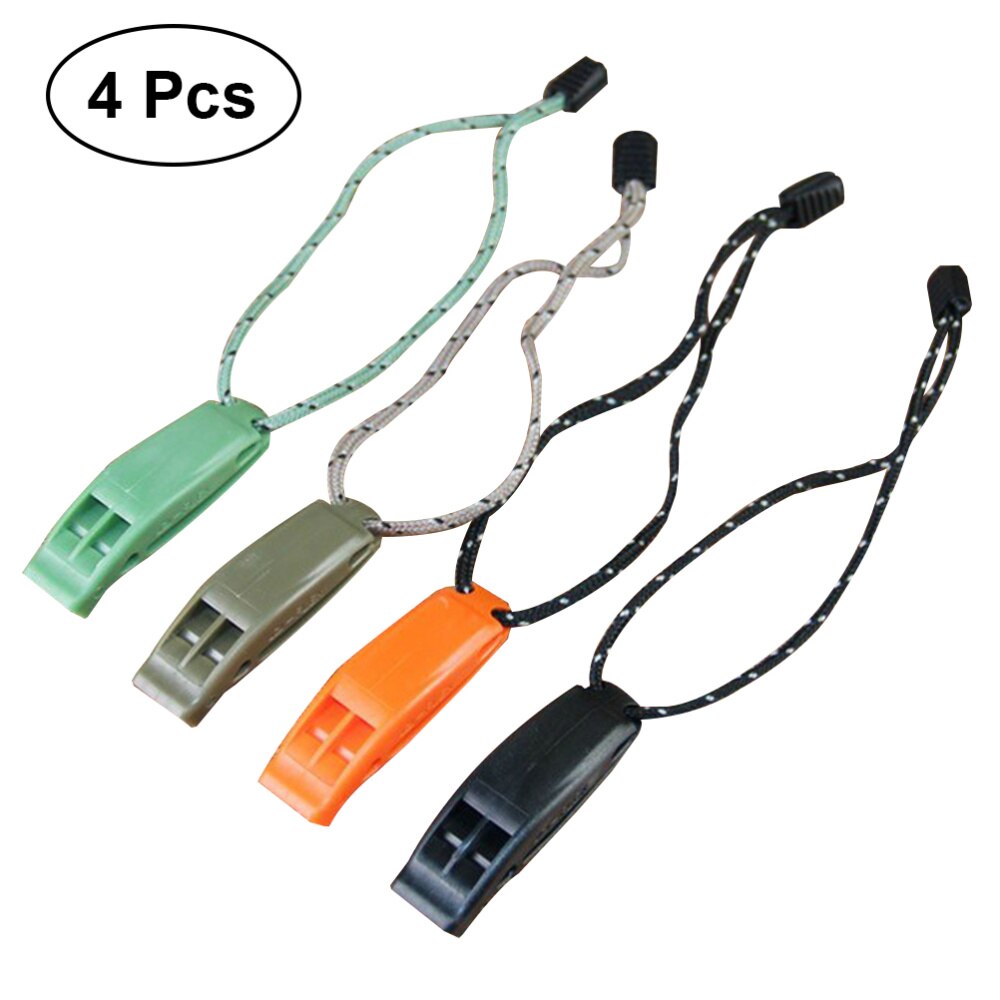 2PCS Referee Whistle Whistle With Lanyard For Football Basketball Sports Survival Emergency Pet Training Umpire Equipmen: As Shown 1