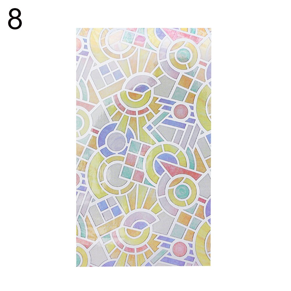 60x200cm Frosted Sticker Balcony Bathroom Kitchen Window Decorative Glass Film wall stickers home decor: 8