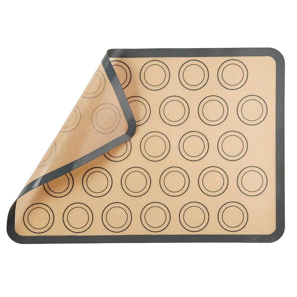 1 Pcs Silicone Macaron Baking Mat Non Stick Bakery Sheets Baking Tools Non-stick surface H99F