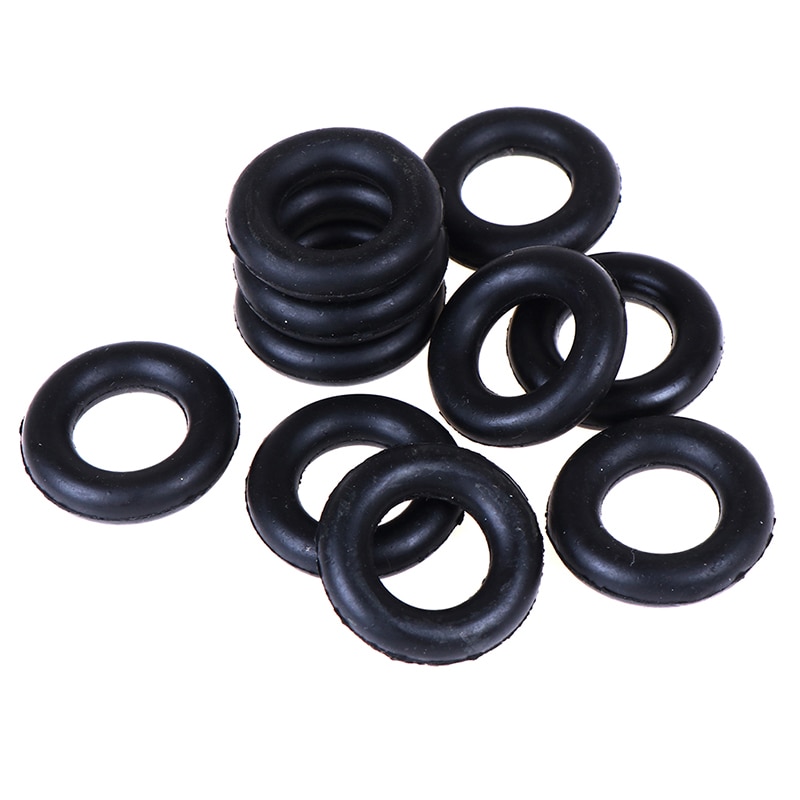 10 stuks spoelopwinder wrijvingswiel voor naaimachine singer naaiaccessoires rond de spoel rubberen ring o-ring