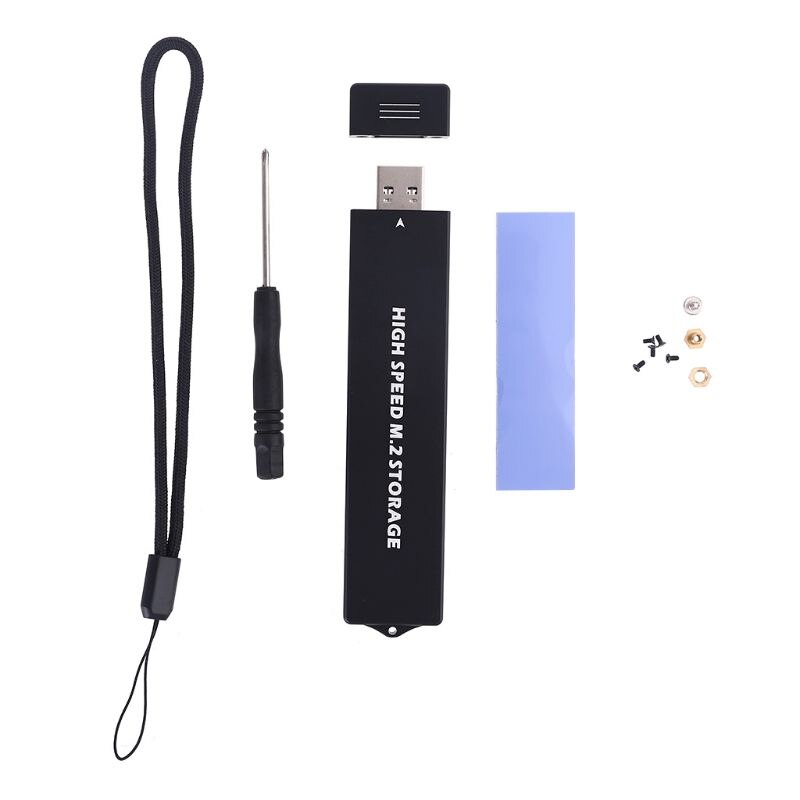 Pci-E Nvme Ngff Usb 3.1 M.2 Ssd Harde Schijf Case Externe Harde Schijf Behuizing Voor 2242/2260/2280 M.2 Ssd