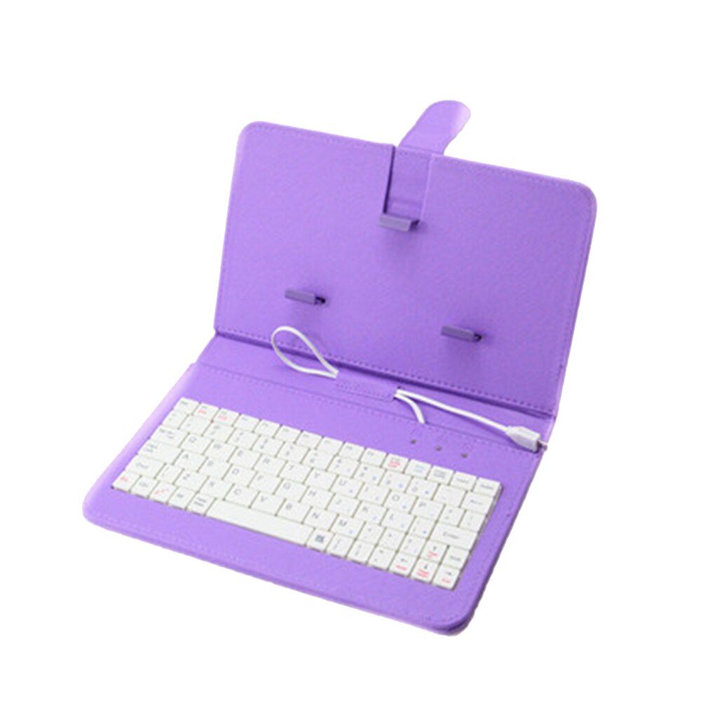 4.8-6.0inch Phone Case PU Leather Flip Case Wired Keyboard Holster Universal Protector Replacement for Andriod: NO.4