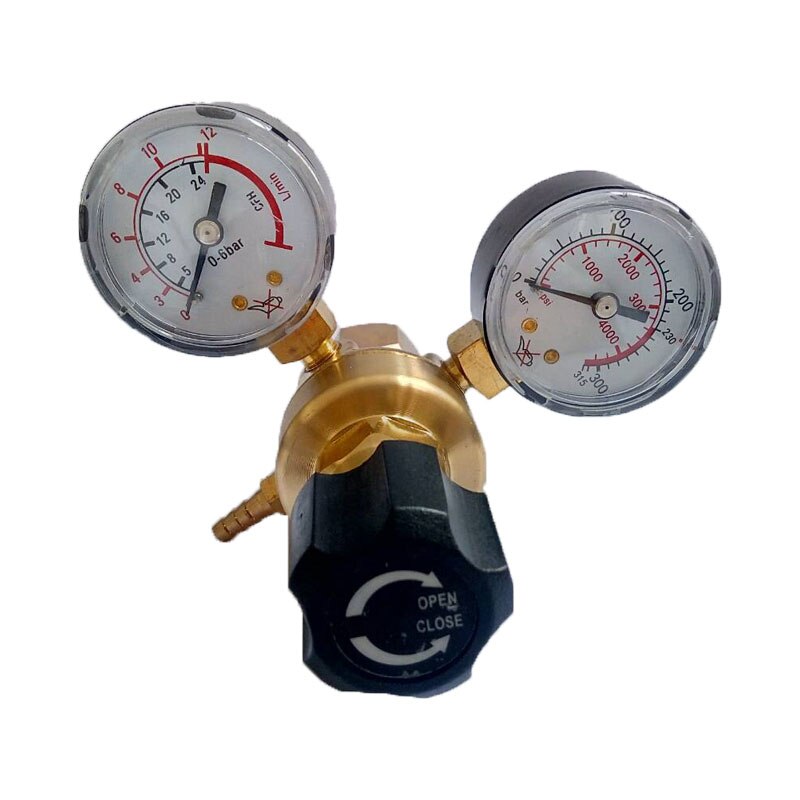 Gas bottle regulator CO2 Argon Mig Tig Welding 0-315 Bar Pressure Reducing