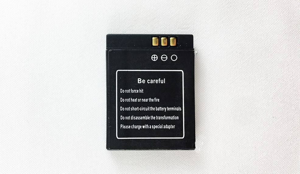 Batería de YX-W9B OCTelect para teléfono de reloj, batería de 380 mAh para dz09, pilas para reloj inteligentes