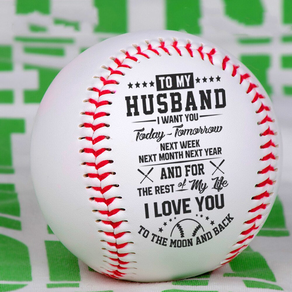 Om Mijn Man, Ik Wens Ik Kon Turn Back The Clock Baseball Bal