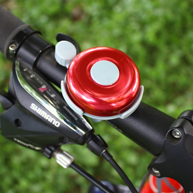 1 Stck Sicherheit Radfahren Fahrrad Lenker Fahrrad Glocke Horn Klang Alarm Fahrrad Zubehör Außen Schutz Glocke Ringe