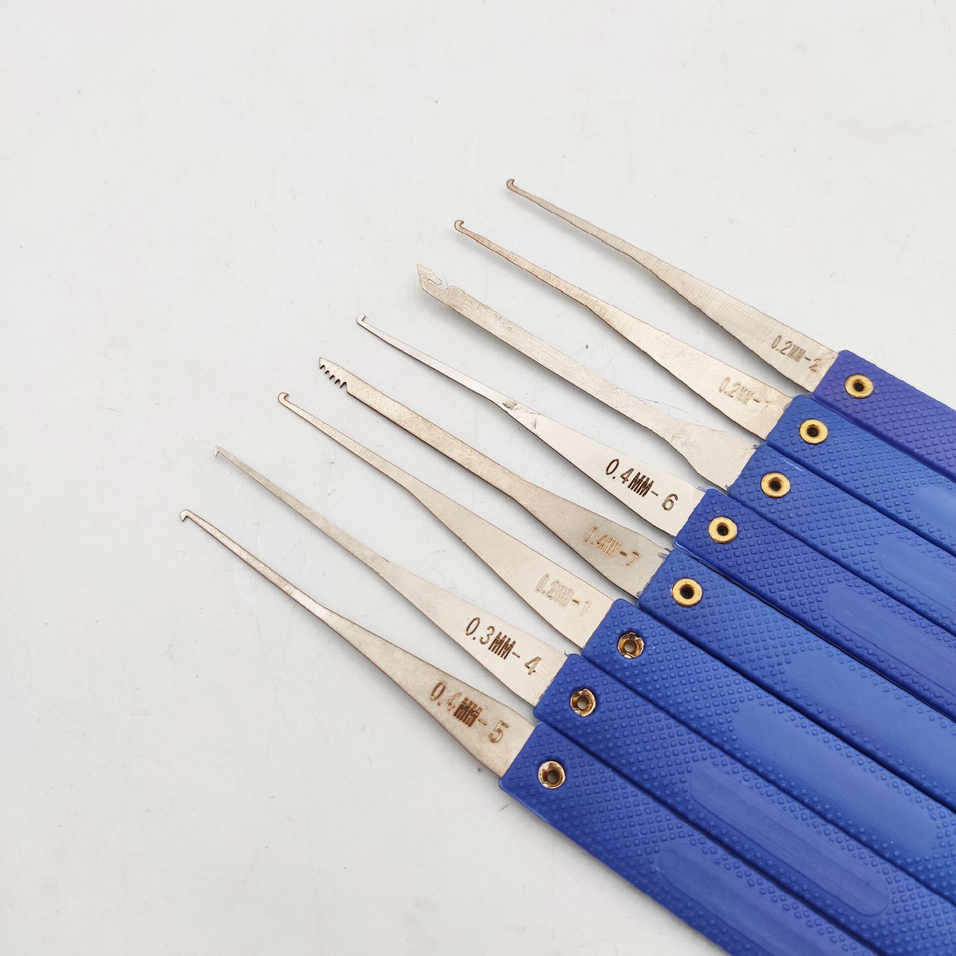 Herramientas manuales de cerrajería, Kit de herramientas de reparación de candado de selección de cerradura fuerte, abridor de puerta, herramienta de desbloqueo, manija, Hardware de bloqueo combinado