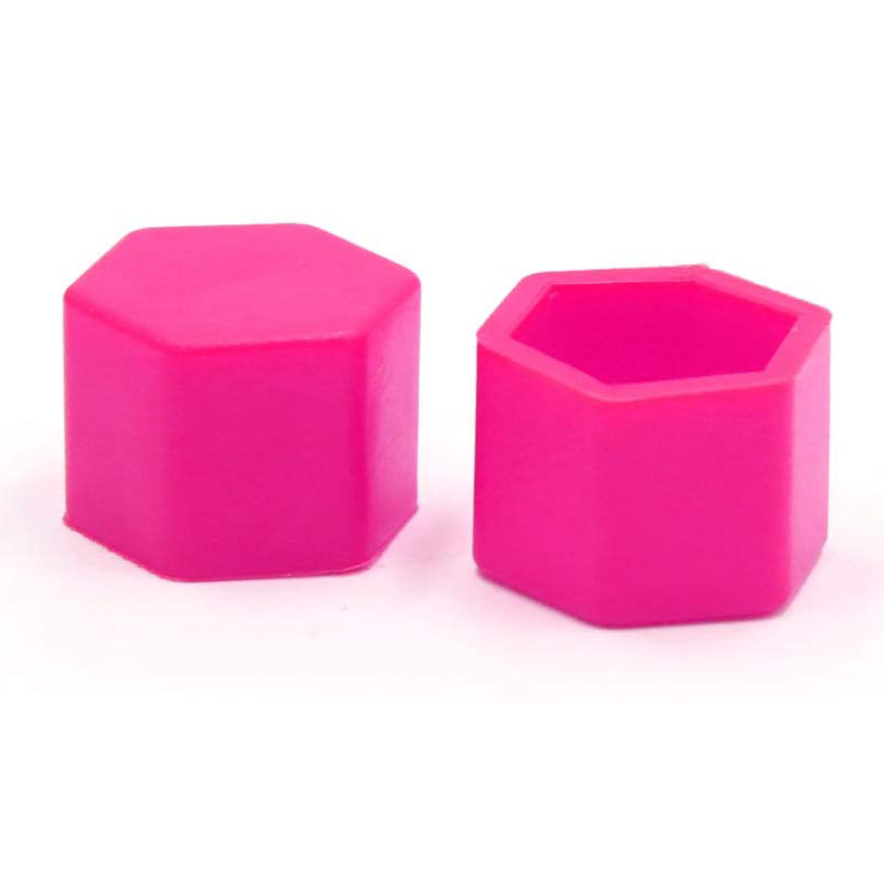 20 stk. bilfælgmøtrikker bolte hjulbolte afdækninger stik skruer hjul bil 17mm 19mm 21mm orange grøn pink sort auto hjulmøtrikker hætter