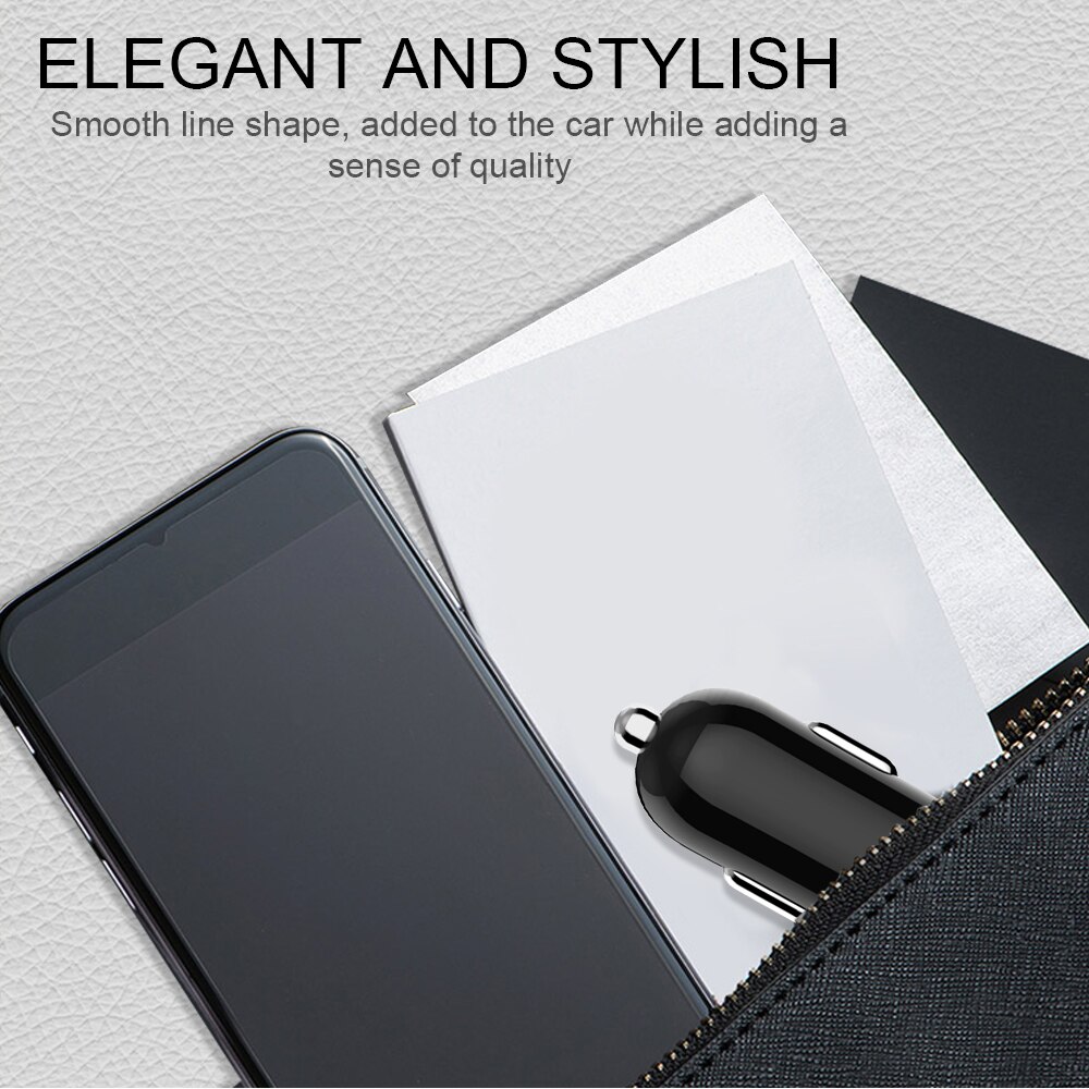 Auto Mobiele Lader 5V 2.1A Kleine Usb Auto-oplader Voor Mobiele Telefoon Usb Voor Mobiele Telefoon Opladen super Mini Car Charger