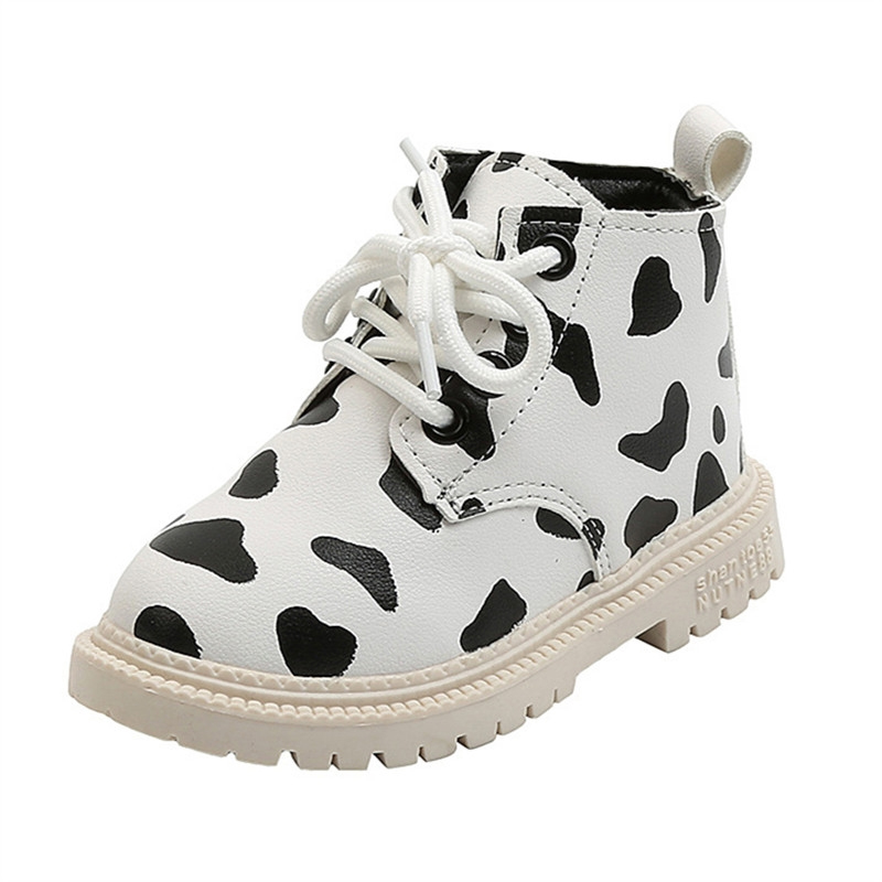 Kinderen Leren Laarzen 1-5 Jaar Oude Zachte Bodem Kinderen Antislip Enkel Schoenen Winter casual Footwears Jongens Meisjes