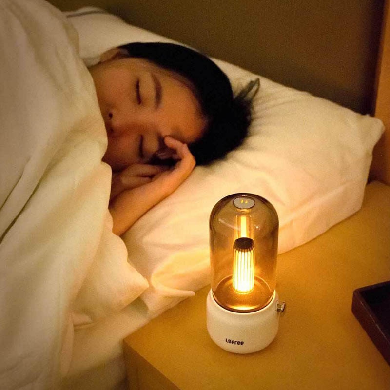Xiaomi Lofree Candly Light Portable 1800K LED Sound Source Atmosphere Retro Night Light Table Lamp Bar Decor Lamps