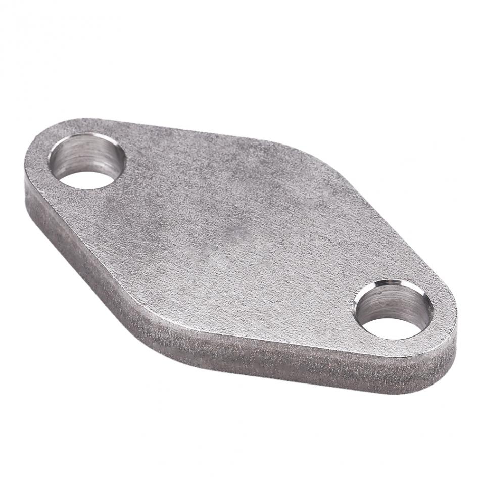 Egr ventil blanking blokplader kit med pakning til bmw  e53 e38 e39 e46 x5 si-a0254 biltilbehør 8mm rustfrit stål