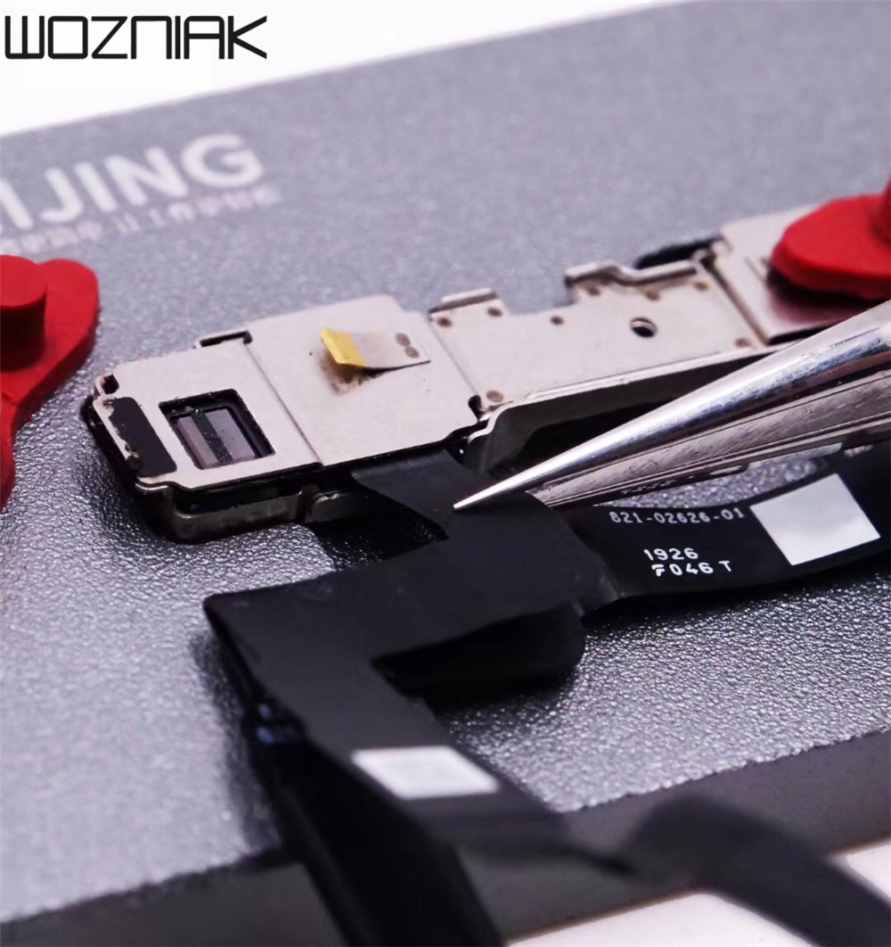 Mijing cara de matriz de punto de reparación accesorio para IPhone X-11pro Max matriz Face ID prueba reparación reboleo de BGA plantación plataforma Jig