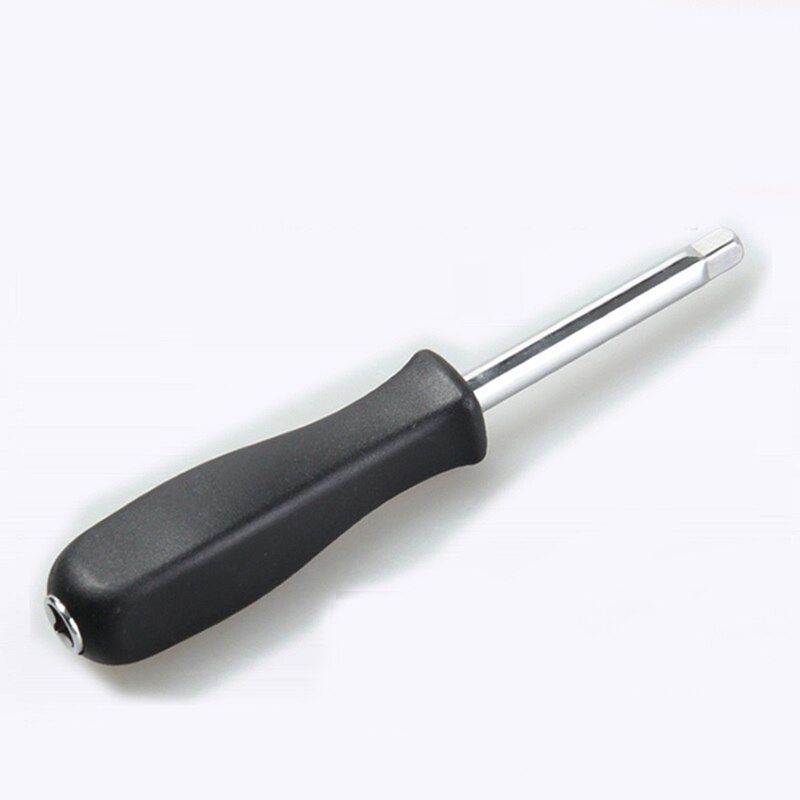 Llave de tubo de doble uso, herramienta con mango de conexión de agujero inferior de 1/4mm, girador de varilla cuadrada pequeña, 6,3