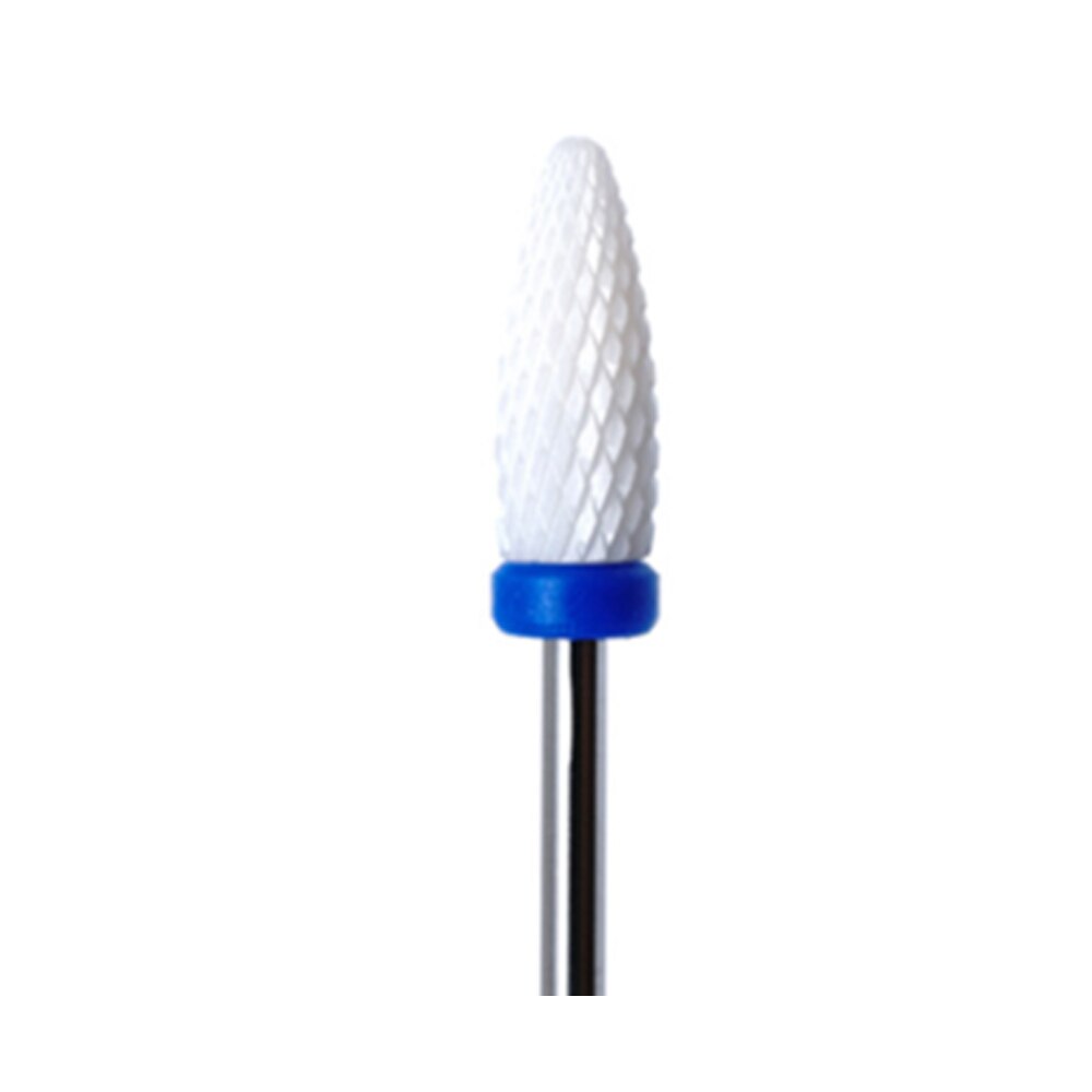 Jewhiteny-Fresa eléctrica de cerámica para limpieza de cutículas, fresa rotativa para manicura, torno de uñas para pedicura, accesorios