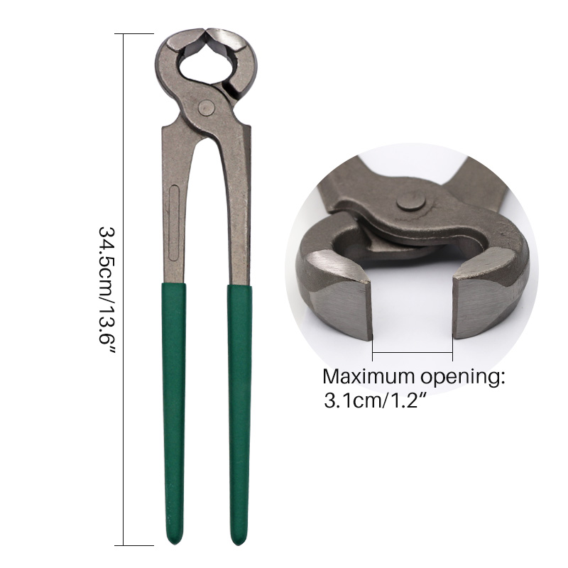 20cm/35cm hufscheren für rinder, pferde und kühe, reparatur-hufschere, rutschfeste griffe, zangen, kneifer, nagelzieher: Weiß