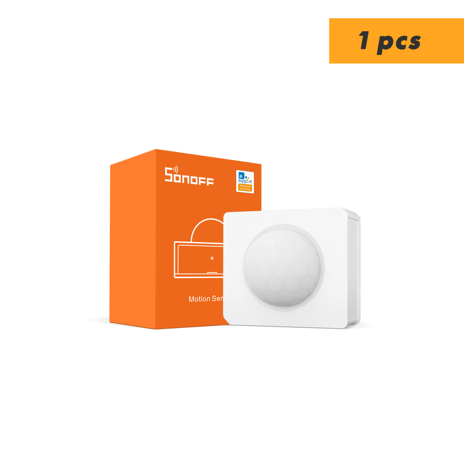 SONOFF SNZB 03 Zigbee Motion Sensor PIR Human Body Sensor, Support SONOFF Zigbee Bridge ZBBridge, Home Assistant via Zigbee2mqtt: SNZB03-1pcs