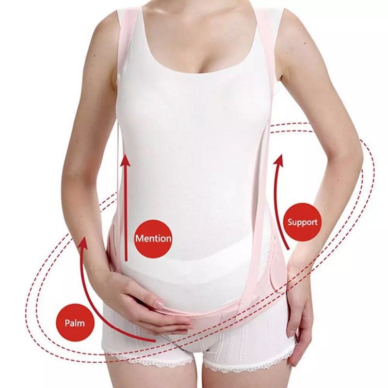 Zwangere Vrouwen Buik Ondersteuning Riem Mesh Ademend Taille Ondersteuning Kit Tweede Trimester Zwangere Vrouwen Speciale Belly Bandage