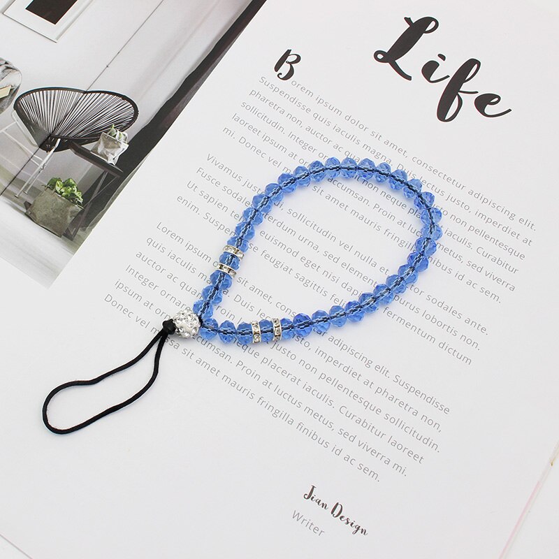 Mobiele Telefoon Riemen Pols Lanyard Riem String Voor Telefoon Iphone 7 8 X Usb Flash Drives Toetsen Sleutelhangers Lanyard Hals opknoping Riem: short-blue