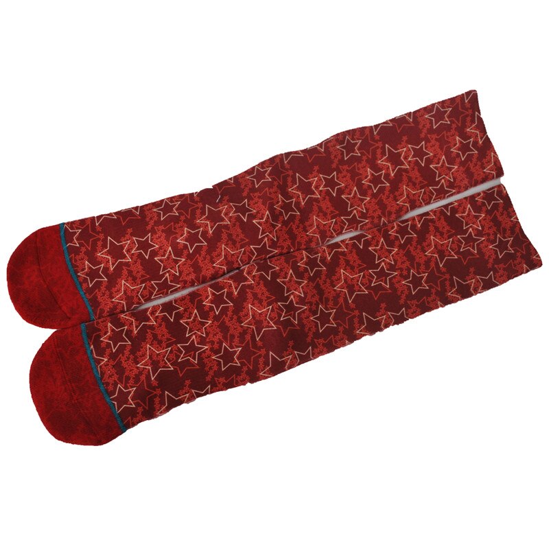 Style 360 Printing Boneless Socks Head Thick Outdoor Sports Skateboard Socks (1 Pair): Purple