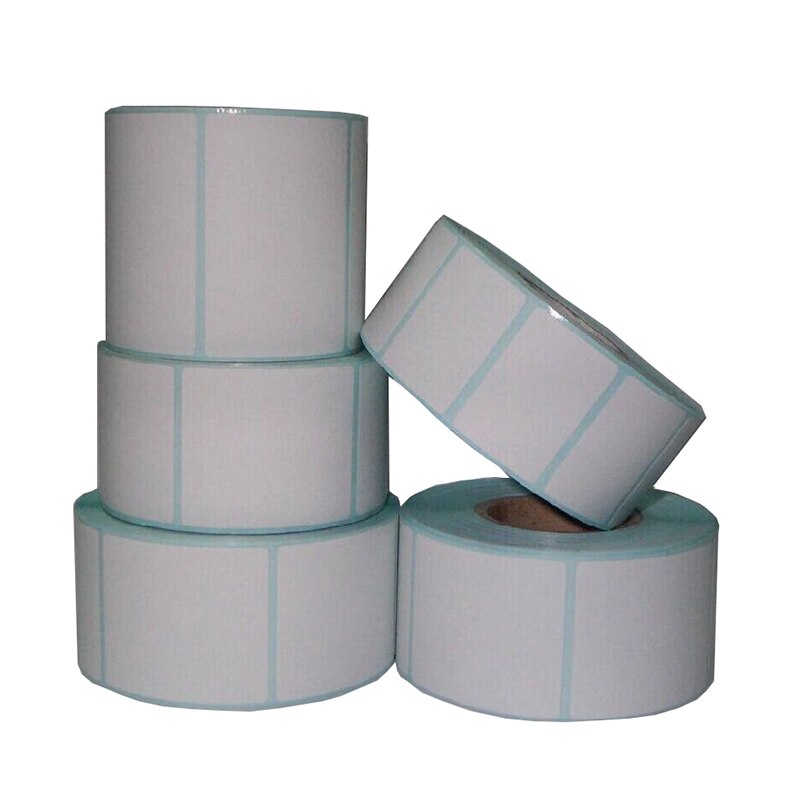 700pcs/Roll Adhesive Thermal Label Sticker Paper Supermarket Price Blank Barcode Label Direct Print Waterproof Print Supplies