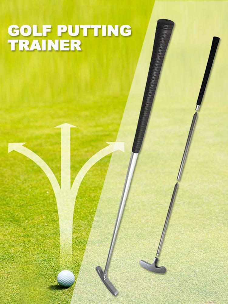 1Set Golf Putter with Premium Grip Two-Way Head Breathable Aluminum Golf Rod for Right or Left Handed Golfers