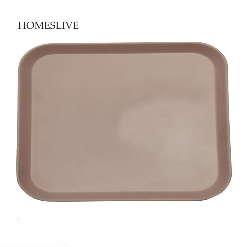 2 pz Nntiskid ristorante urea formaldeide vassoio in resina quadrato cucina multifunzionale conservazione frutta Pannello dolce posizionamento degli alimenti