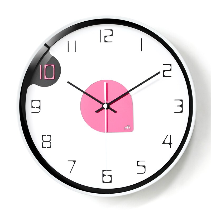 Batterij AA Niet Inbegrepen AIKENR Grote Retro Wandklok 50 Cm - Metal Klok Met Romeinse Cijfers, Stille Werking, Batterij Voed (AA) Woonkamer Klok