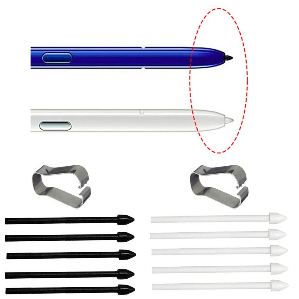5Pcs Vervanging Tip Vervanging Touch Screen Stylus Pen Tip Voor Samsung Galaxy Note 10/10 + Hoge Gevoelige Stylus Pen spare Nib