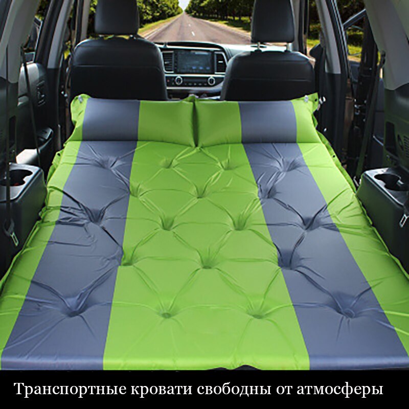 Auto Multi-Functie Automatische Air Matras Suv Speciale Auto Reizen Bed Kofferbak Luchtkussen Bed Auto Bed Volwassen Slapen mat: Chocolade