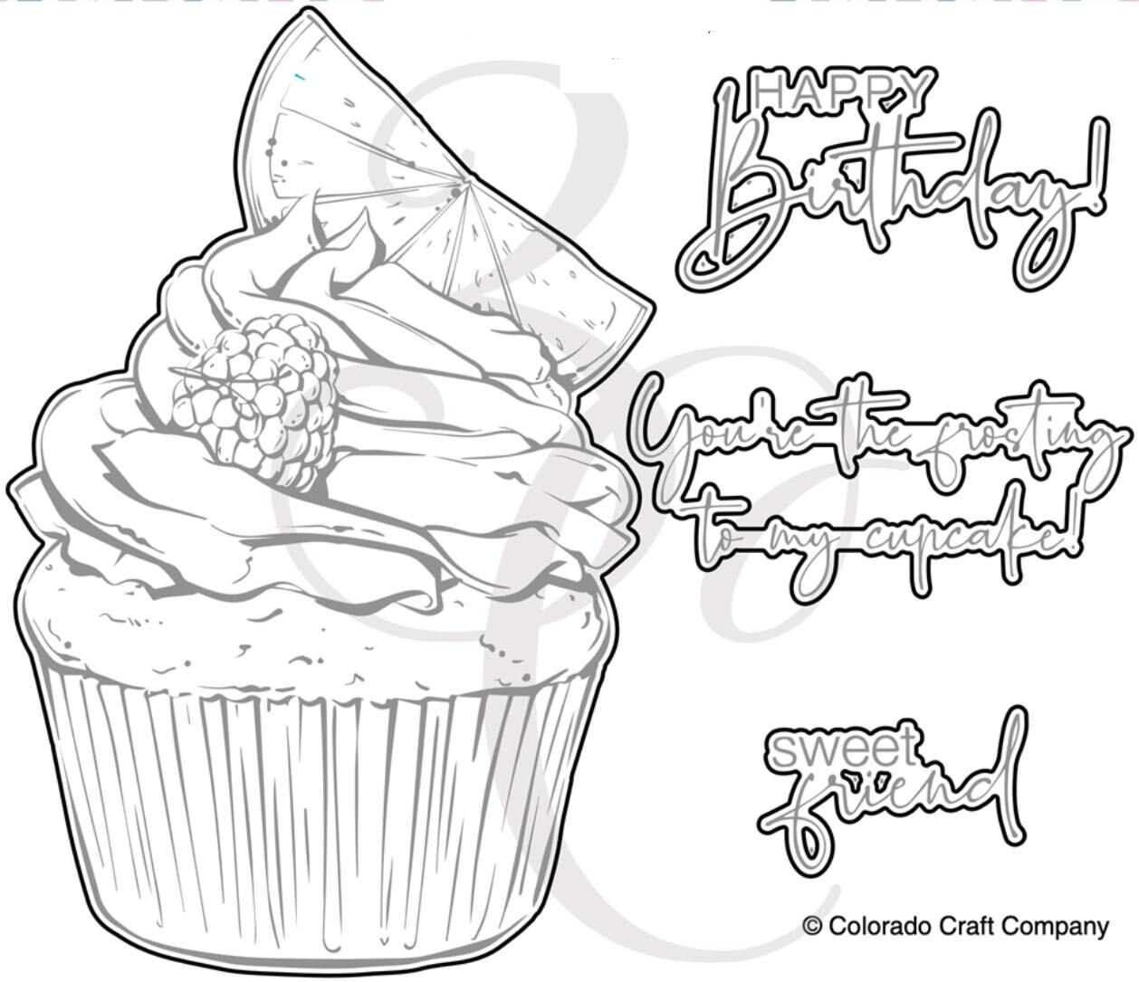 cake Clear Stamp / seal for DIY Scrapbooking / Album Decorative Clear Stamp Sheets A677: die