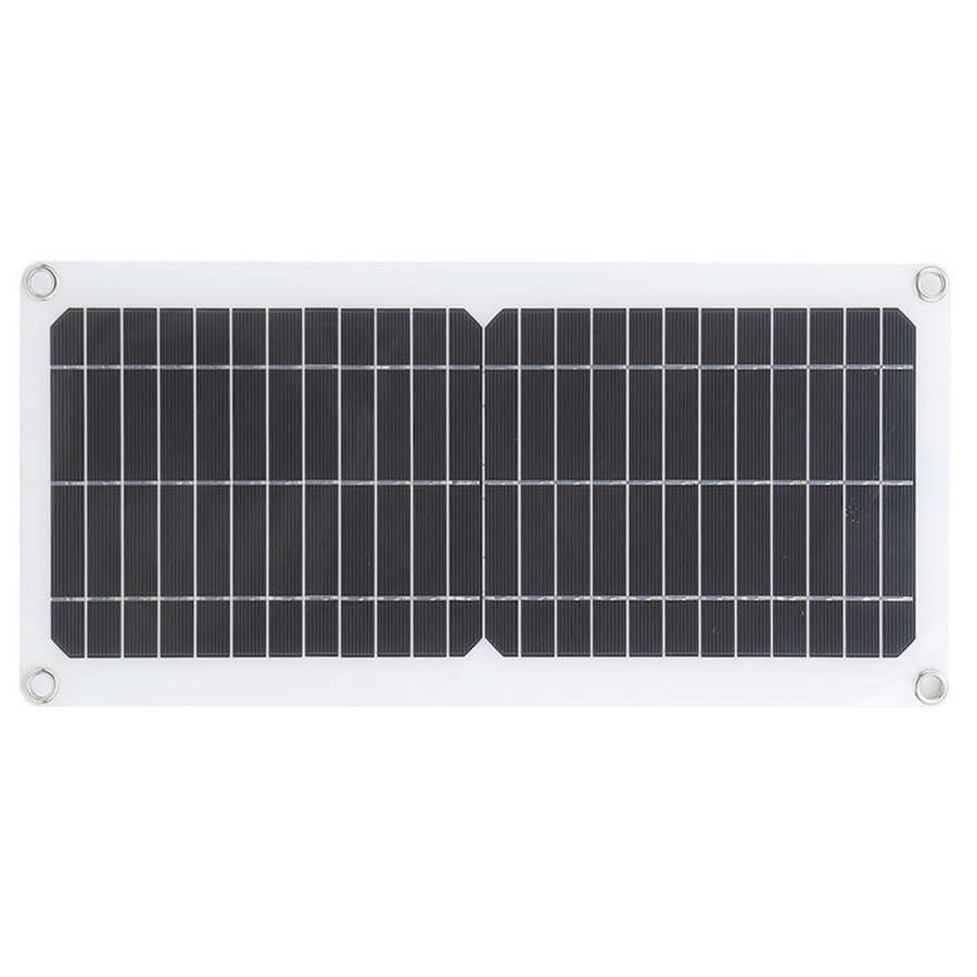 USB Solar Panel 15W Flexible Solar Panel USB Port IP65 Waterproof Monocrystalline Charger for Car RVs Outdoors 15W Solar Panel